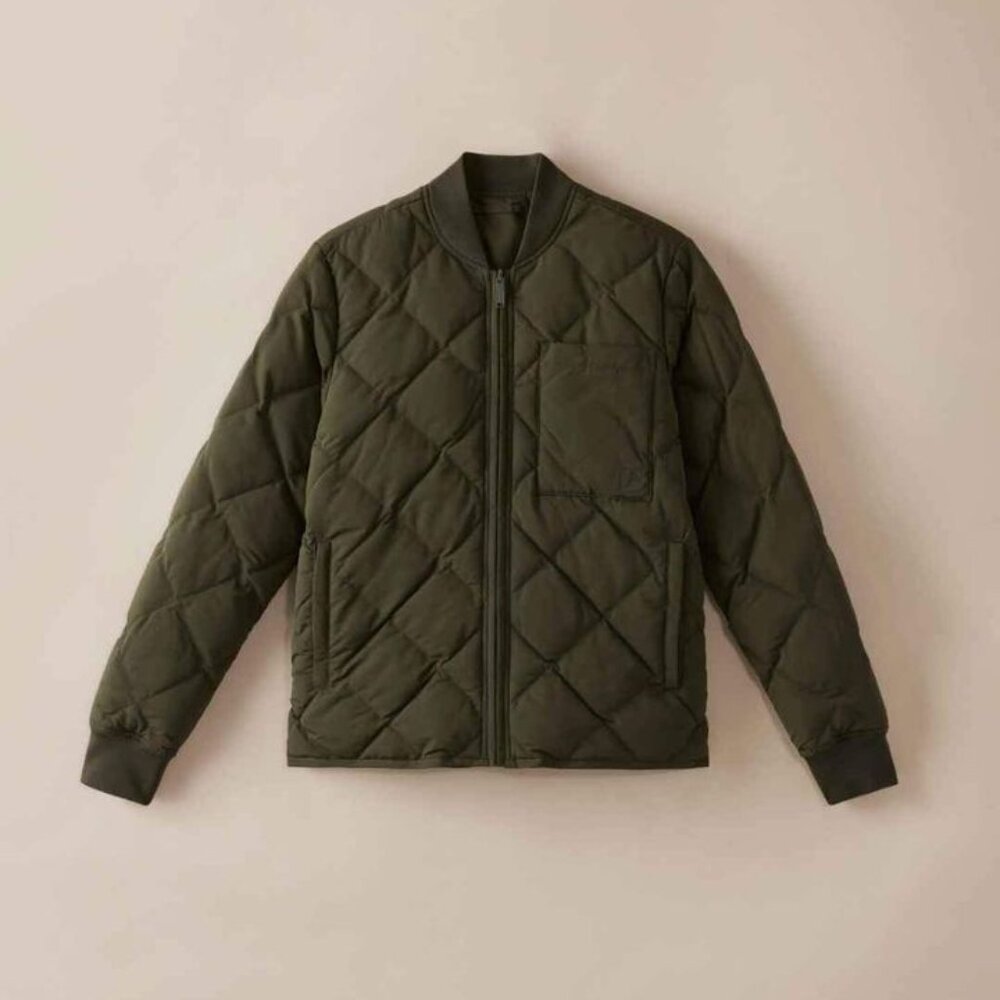 Frank and Oak reversible bomber jacket